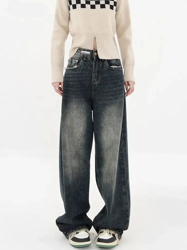 Wide Leg Baggy Jeans