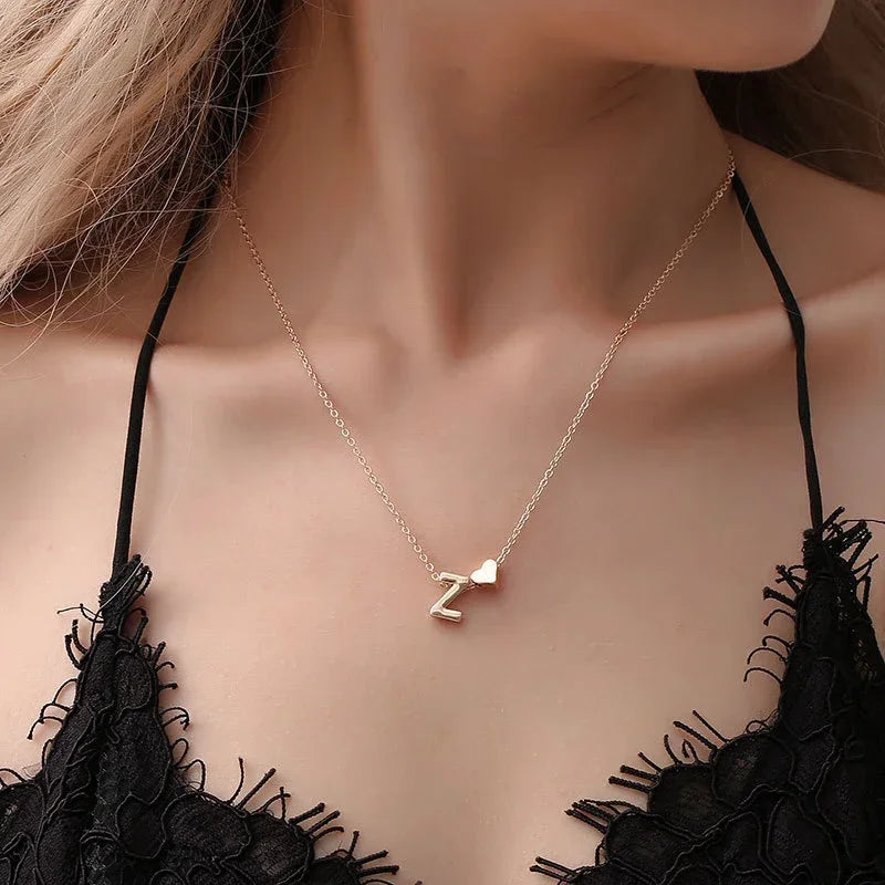 Dainty Initial Necklace