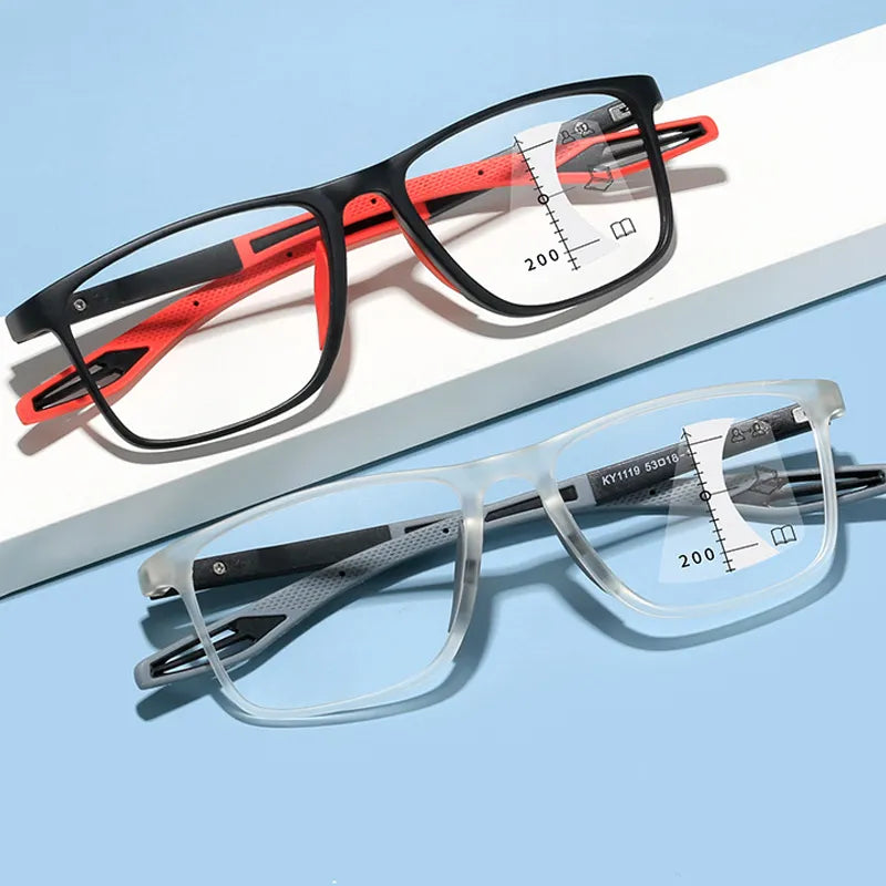 Anti-Blue Light Multifocal Reading Glasses