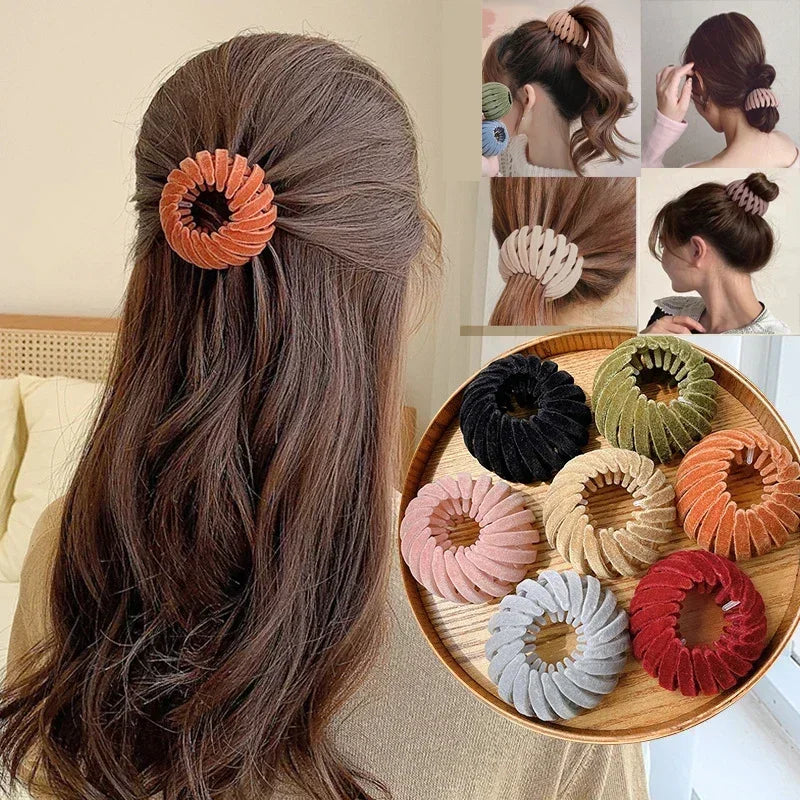 Bird Nest Shaped Hair Clips