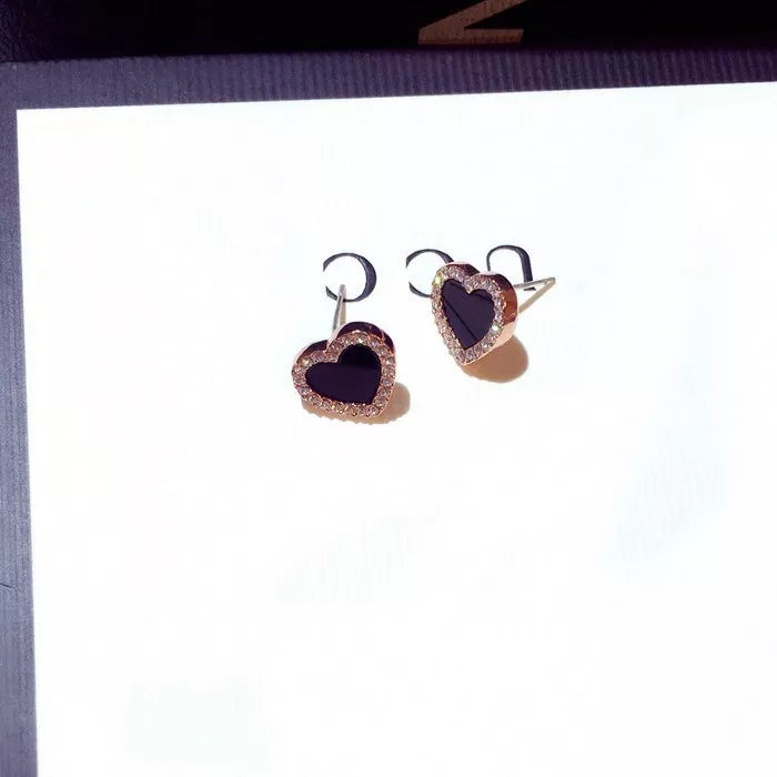 Heart Stud Earrings