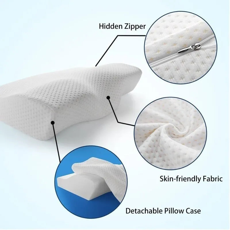 Memory Foam Bed Orthopedic Pillow