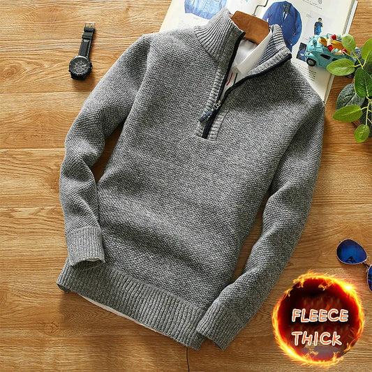 Thick Winter Fleece Sweater