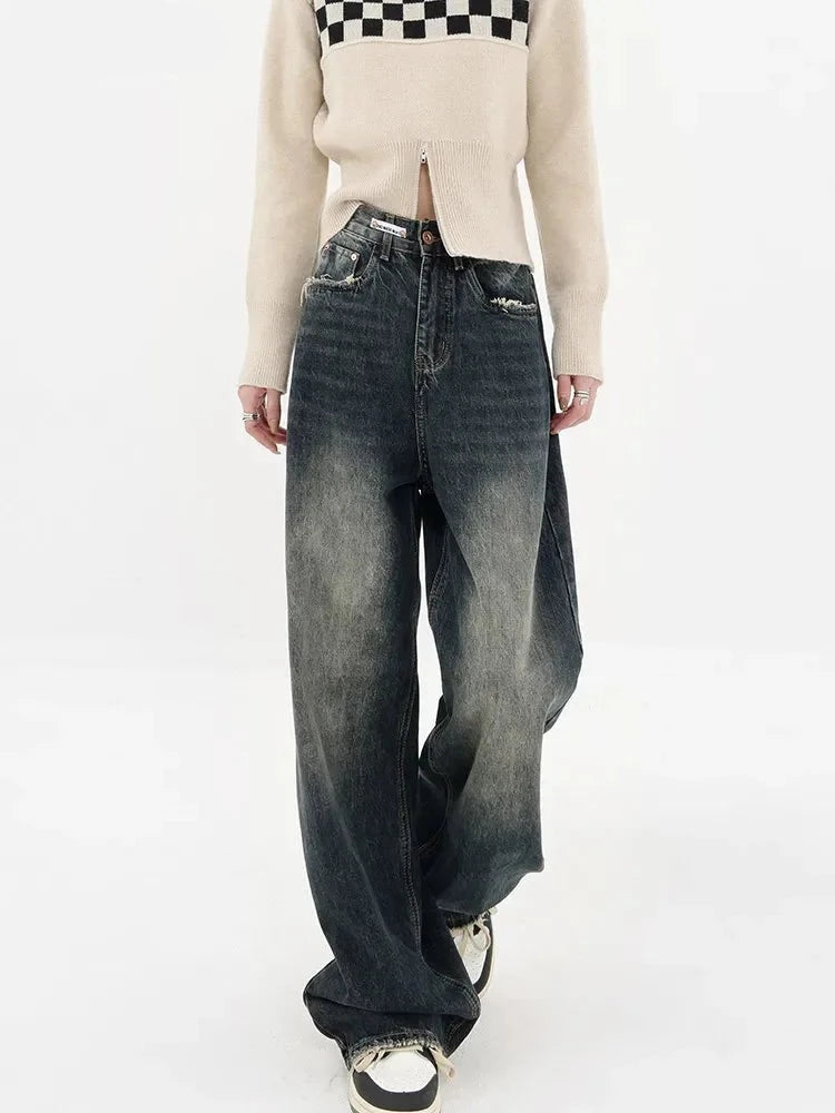 Wide Leg Baggy Jeans