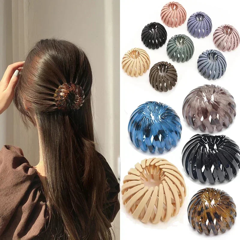 Bird Nest Shaped Hair Clips