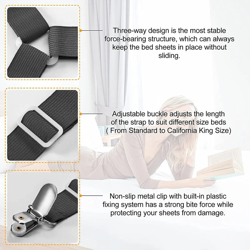 Fastener Bed Sheet Clips