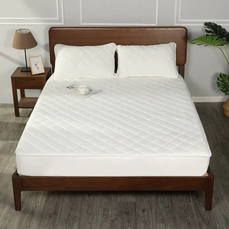 Plush Thicken Quilted Mattress Cover