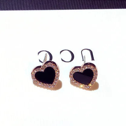 Heart Stud Earrings