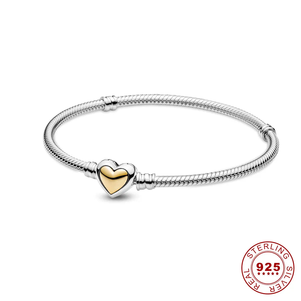 925 Sterling Silver Charm Bracelet