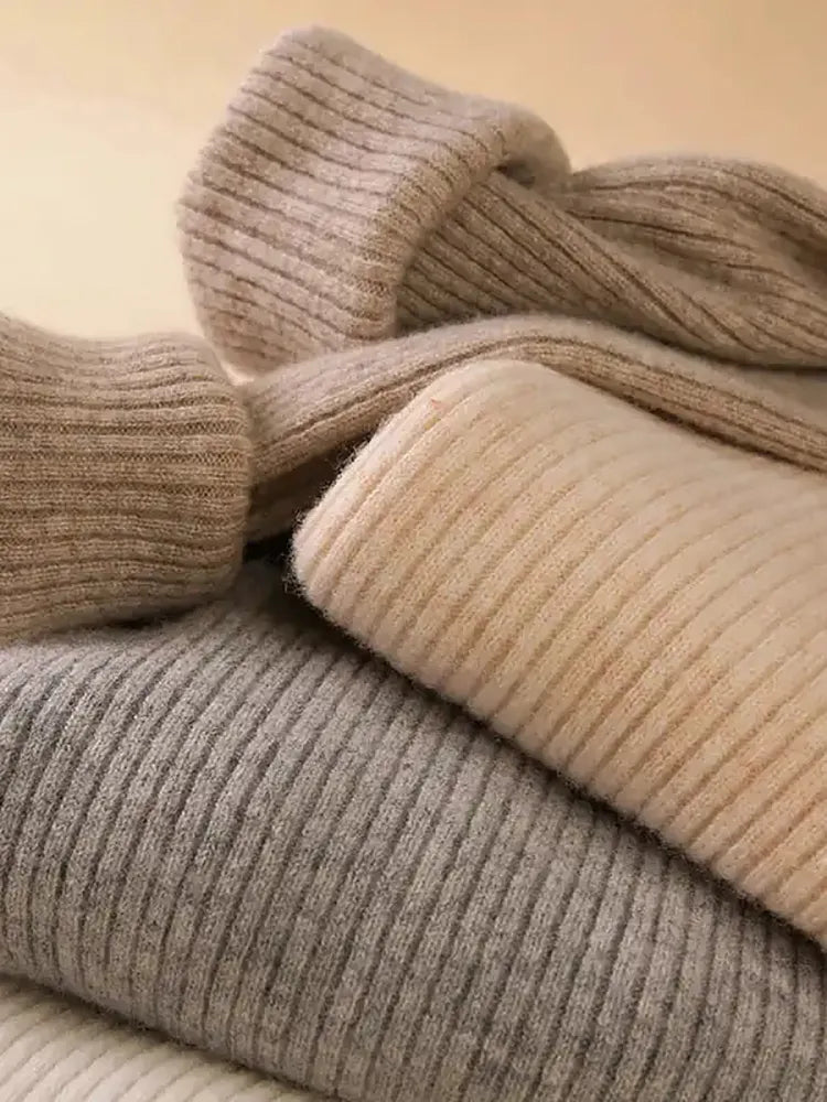 Knitted Turtleneck Sweater