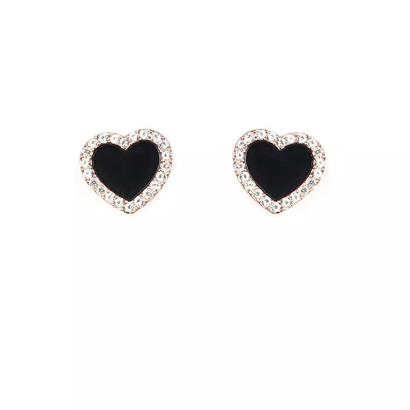 Heart Stud Earrings