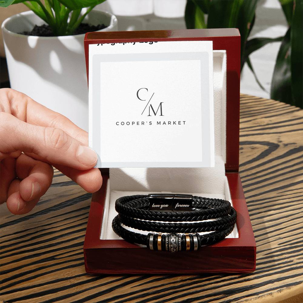 Men's Love you Forever Bracelet!