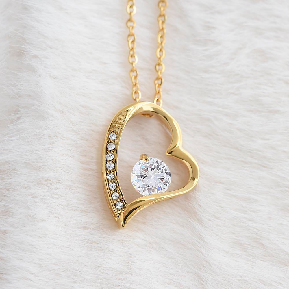 Give the Love of Your life a Elegant but Affordable Forever Love Necklace